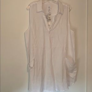 White Linen tank